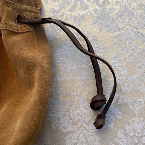 Lucky Brand 100% suede large hobo bag - Picture 5 of 12